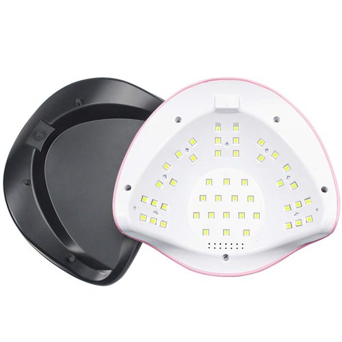 JODSONE Gel U V LED Nail Lamp 120W U V Light for Gel Nails with 45 PCS LED Beads, Nail Light with Automatic Sensor, Suitable for Home and Salon