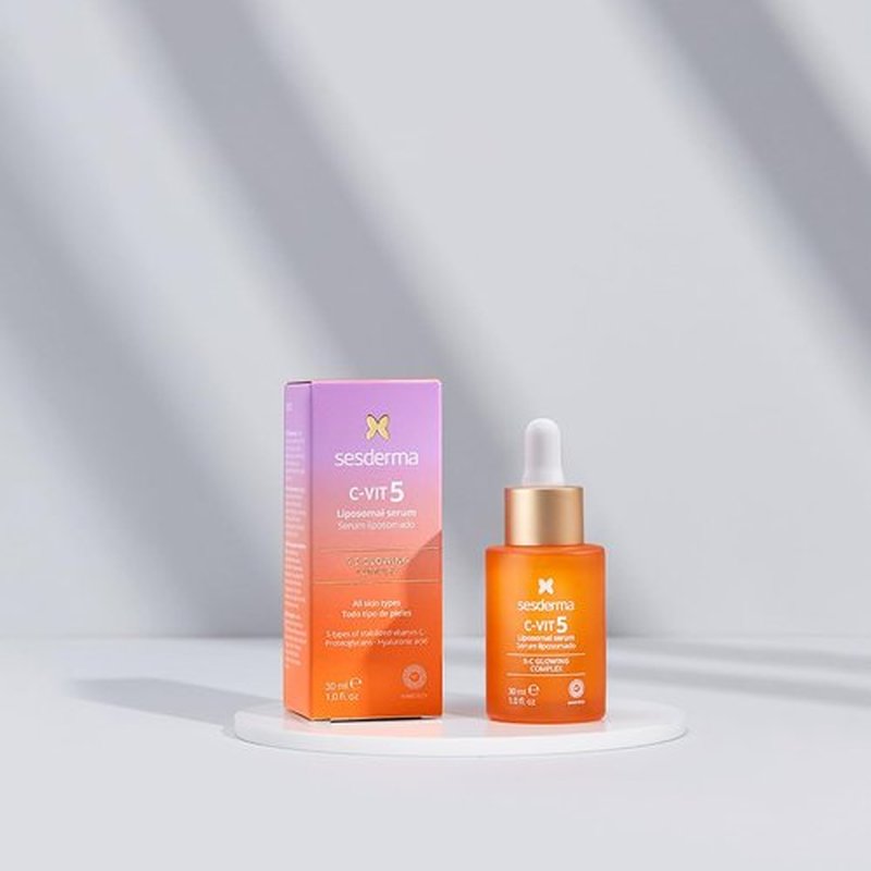 Sesderma C-VIT 5 Fusion Vitamin C Serum - Boost Hydration & Radiant Glow | 1.0 fl. Oz