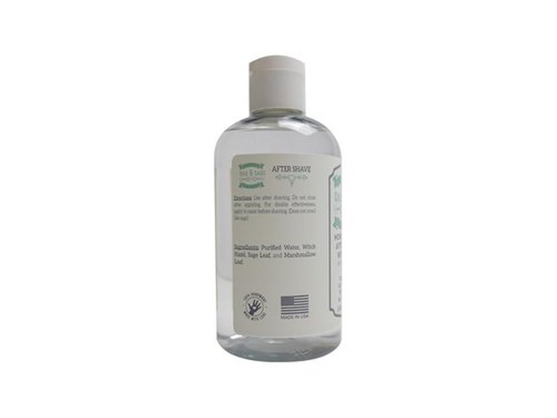 OAK & SAGE Homeopathic After Shave - Unscented, 100% Herbal Formula - 8oz, Alcohol & Chemical Free