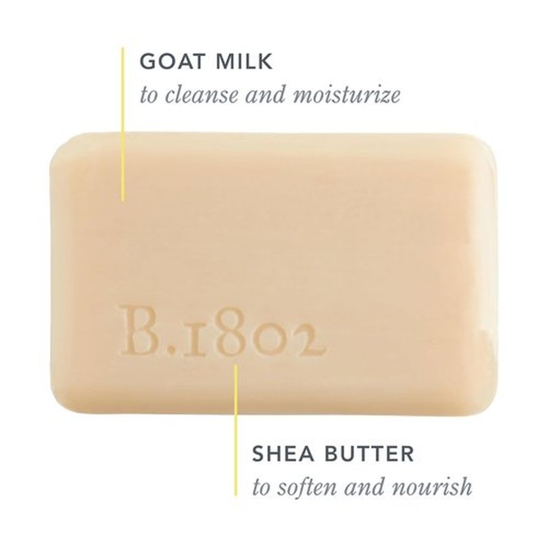 Beekman 1802 Goat Milk Soap Scent Sampler - Moisturizing Hand & Body Bars with Shea Butter, 3.5 oz (Pack of 5)