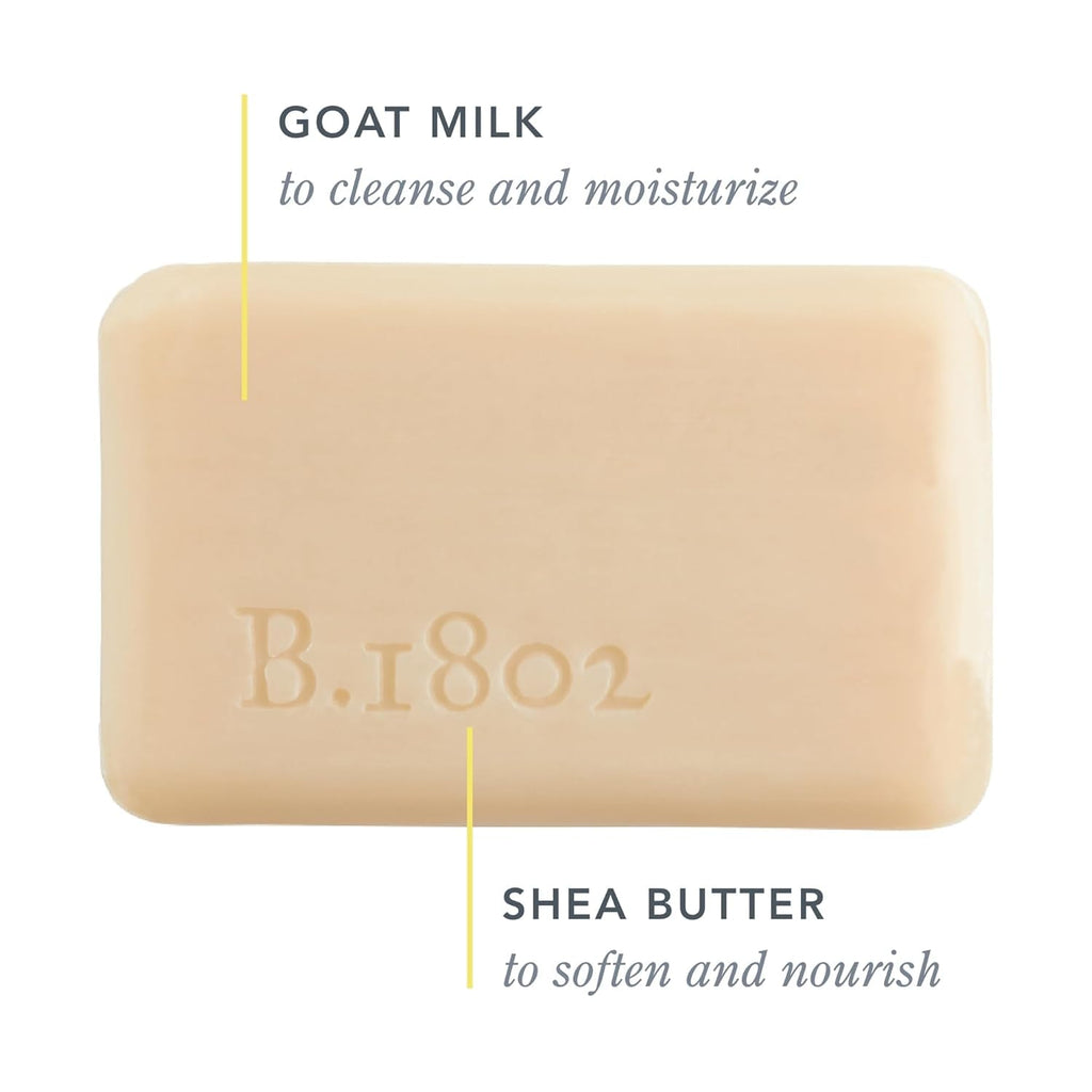 Beekman 1802 Goat Milk Soap Scent Sampler – Moisturizing Hand & Body Soap Bar with Shea Butter & Botanical Oils, Triple-Milled, Non-Drying, Made for Sensitive Skin, Assorted Scents 3.5 oz (Pack of 4)