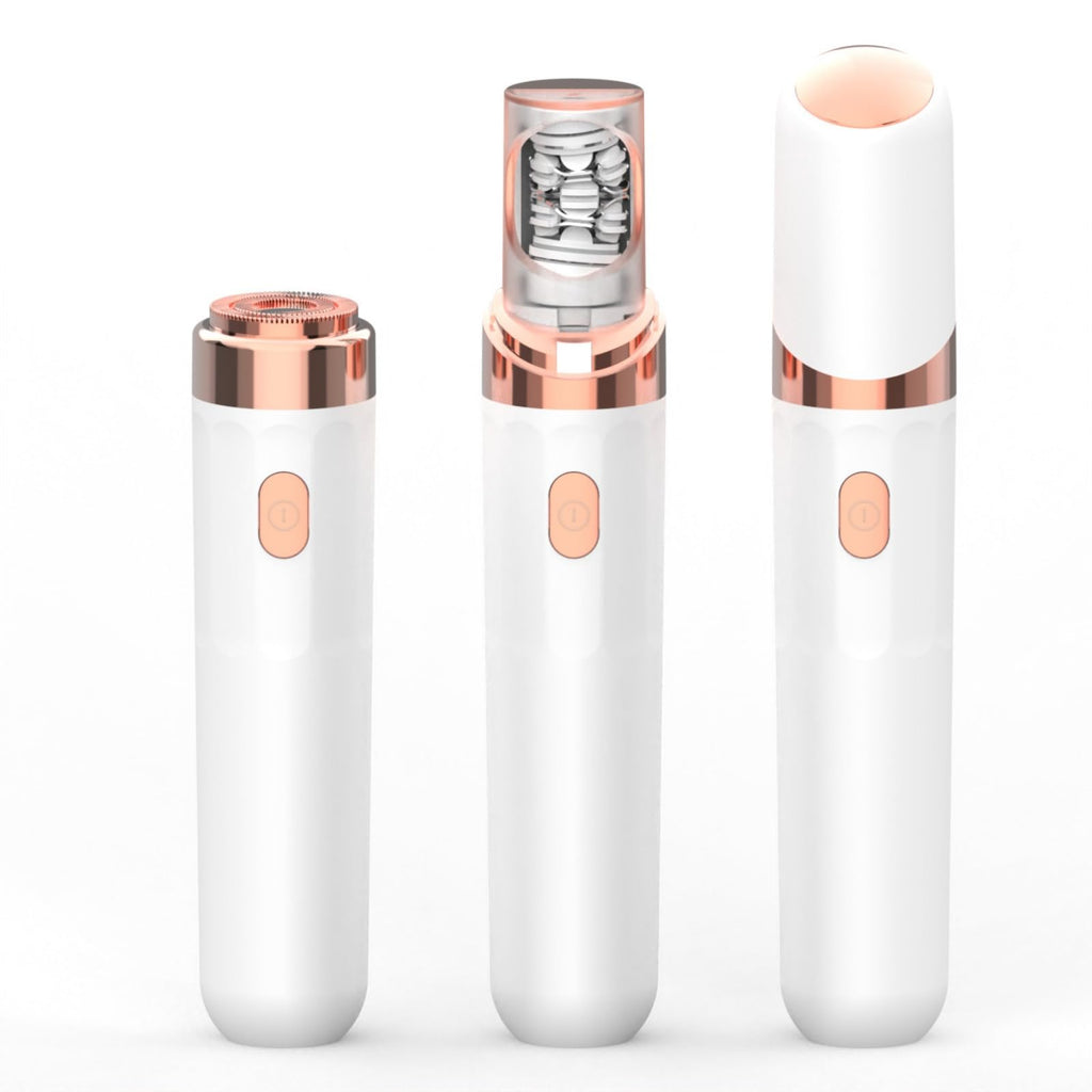 Epil Pro 3.0 Cordless Women Face Epilator - 2-in-1 Hair Removal for Face, Hand, Legs, Underarms (Pink)