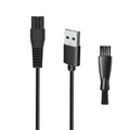 wotdmu 5V Charger Replacement for Pritech Charger Cord, USB Charging Cable Compatible with PRITECH Hair Trimmer PR-2888 with 1 Cleaning Brush, 3.3ft Power Cord