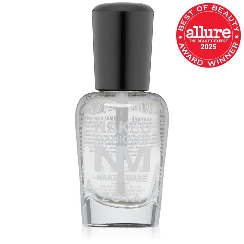 ZOYA Naked Manicure Base Coat - Clear Finish for Smooth Nails | 0.5 fl. oz.