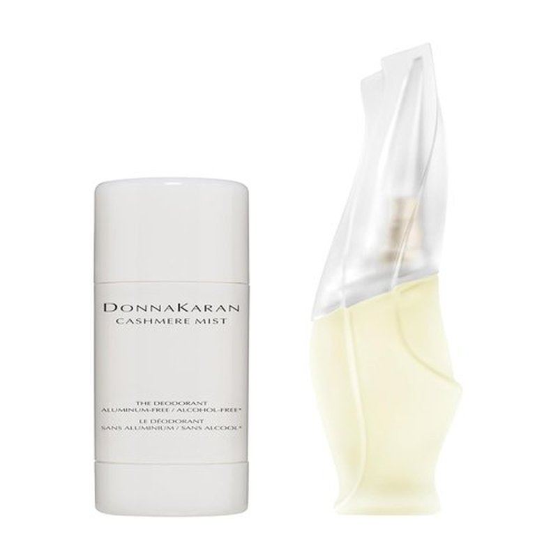 Donna Karan Cashmere Mist Deodorant & Eau de Toilette Bundle - Aluminum-Free Deodorant Stick 1.7 Oz | 1.0 Fl. Oz. Eau de Toilette