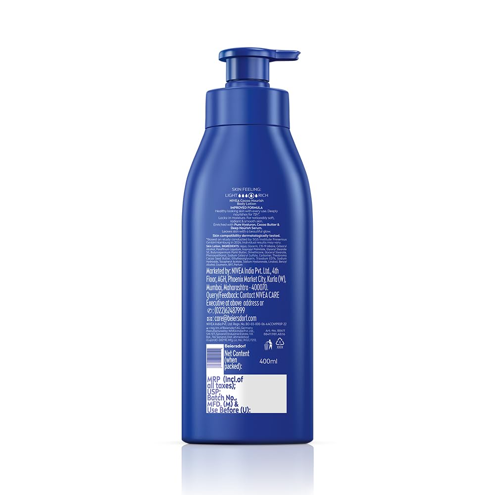 Nivea Cocoa Nourish Body Lotion(400 ml)