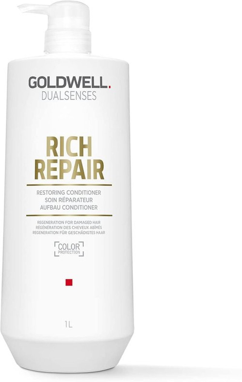 Goldwell Dualsenses Rich Repair Conditioner - Restores and Nourishes Dry Hair | 1L Size