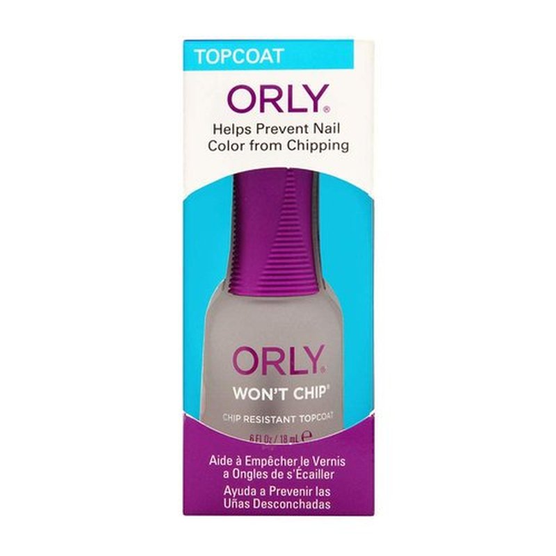 Orly Won't Chip Topcoat - 0.6 oz