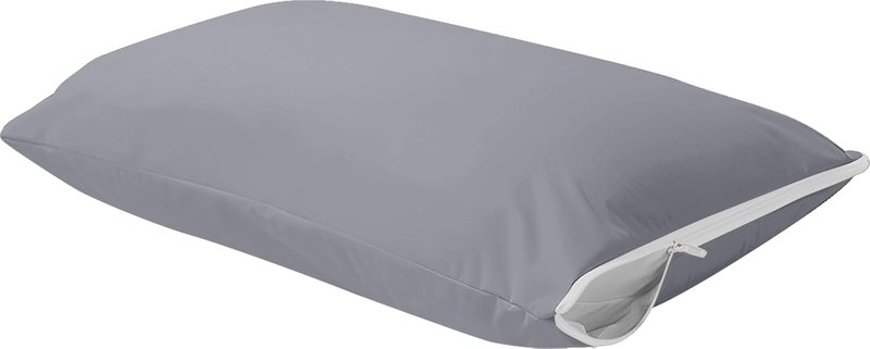 Utopia Bedding Waterproof Pillow Protectors - Bed Bug & Dust Mite Proof | Standard Size Set of 4 - Gray