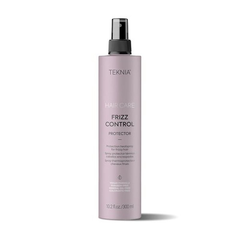 LAKMÉ Teknia Frizz Control Protector - Anti-Frizz Heat Protection Spray for Curly Hair | 10.2 Fl Oz