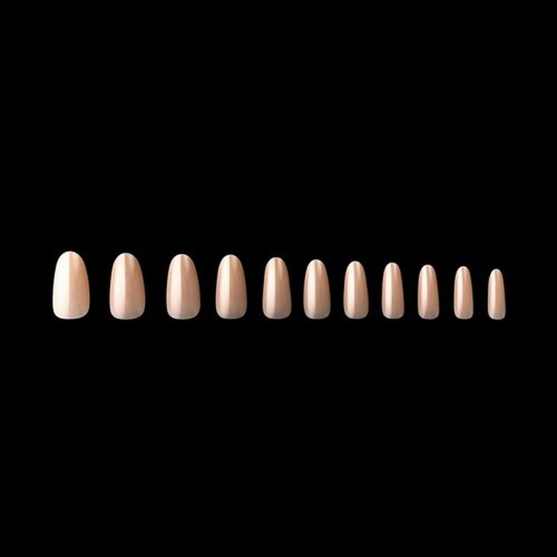 Apres Nail Neutrals Gel-X Mia Coffin Medium & Alex Natural Round Medium Box of Tips Bundle | Includes 300 Gel-X Tips | Premium Quality | 11 Sizes 00-9