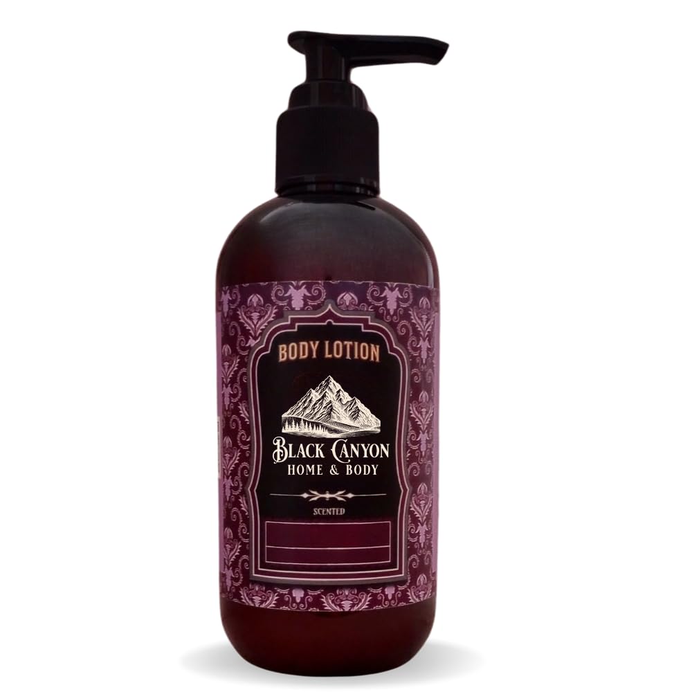 Black Canyon Honeysuckle & Rose Scented Body Lotion with Lanolin and Jojoba Oil, 12 Oz