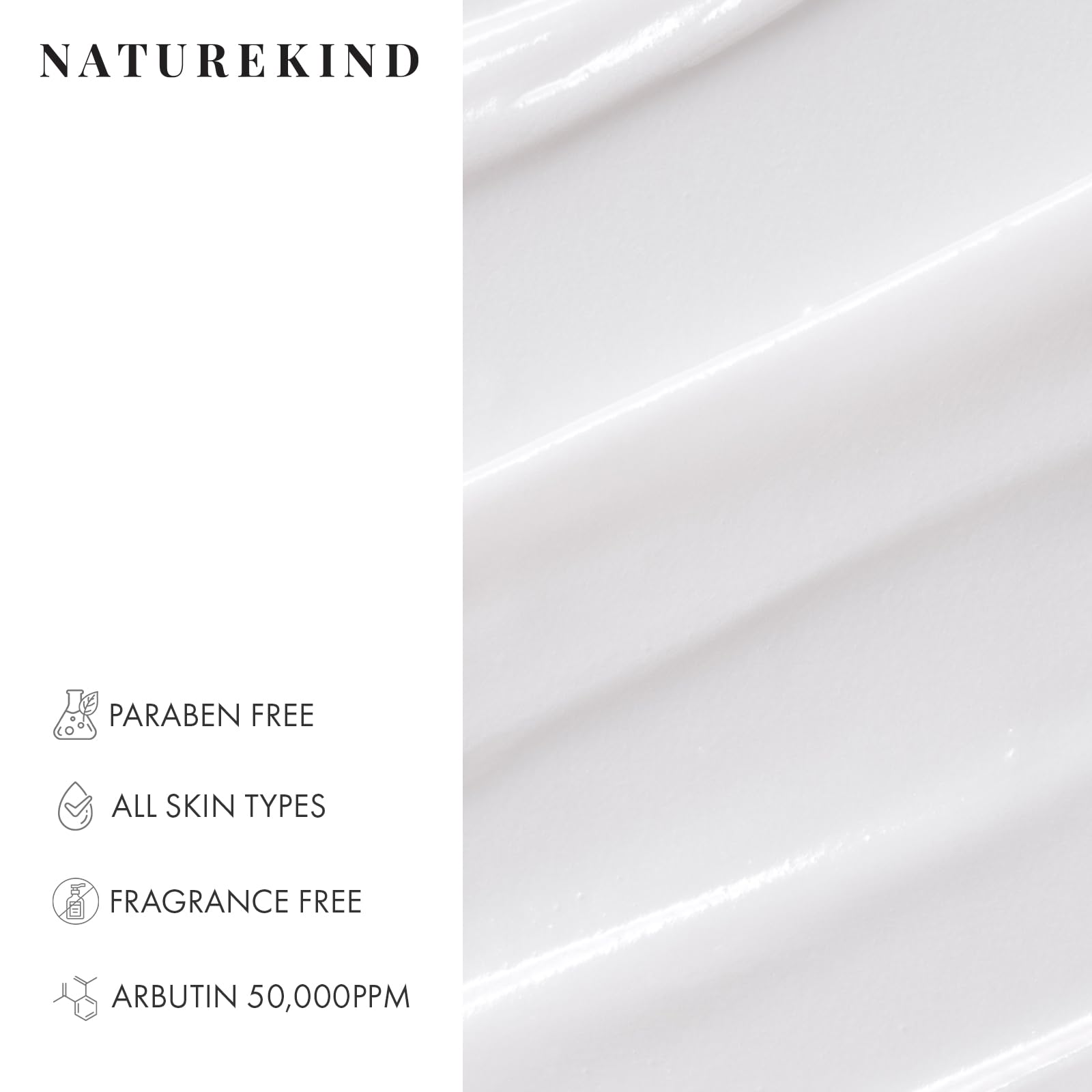 NATUREKIND Hyaluron Lifting Eye Cream, Hyaluronic Acid, 5% arbutin, Niacinamide for Puffy Eyes, Dark Spot and Fine Lines, Hydrating Under Eye Bag, Korean Skin Care, 15ml, 0.5 fl. oz.