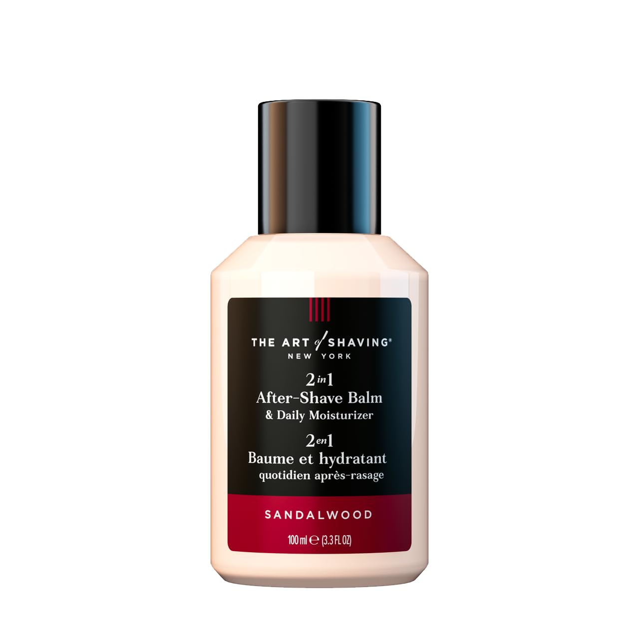 The Art of Shaving After-Shave Balm for Men - Face Moisturizer, Clinically Tested for Sensitive Skin, Sandalwood, 3.3 Fl Oz (Pack of 1)