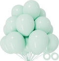Pastel Green Latex Balloons by [Brand Name] - 110pcs 12-Inch Balloons for Birthday Party & Baby Shower