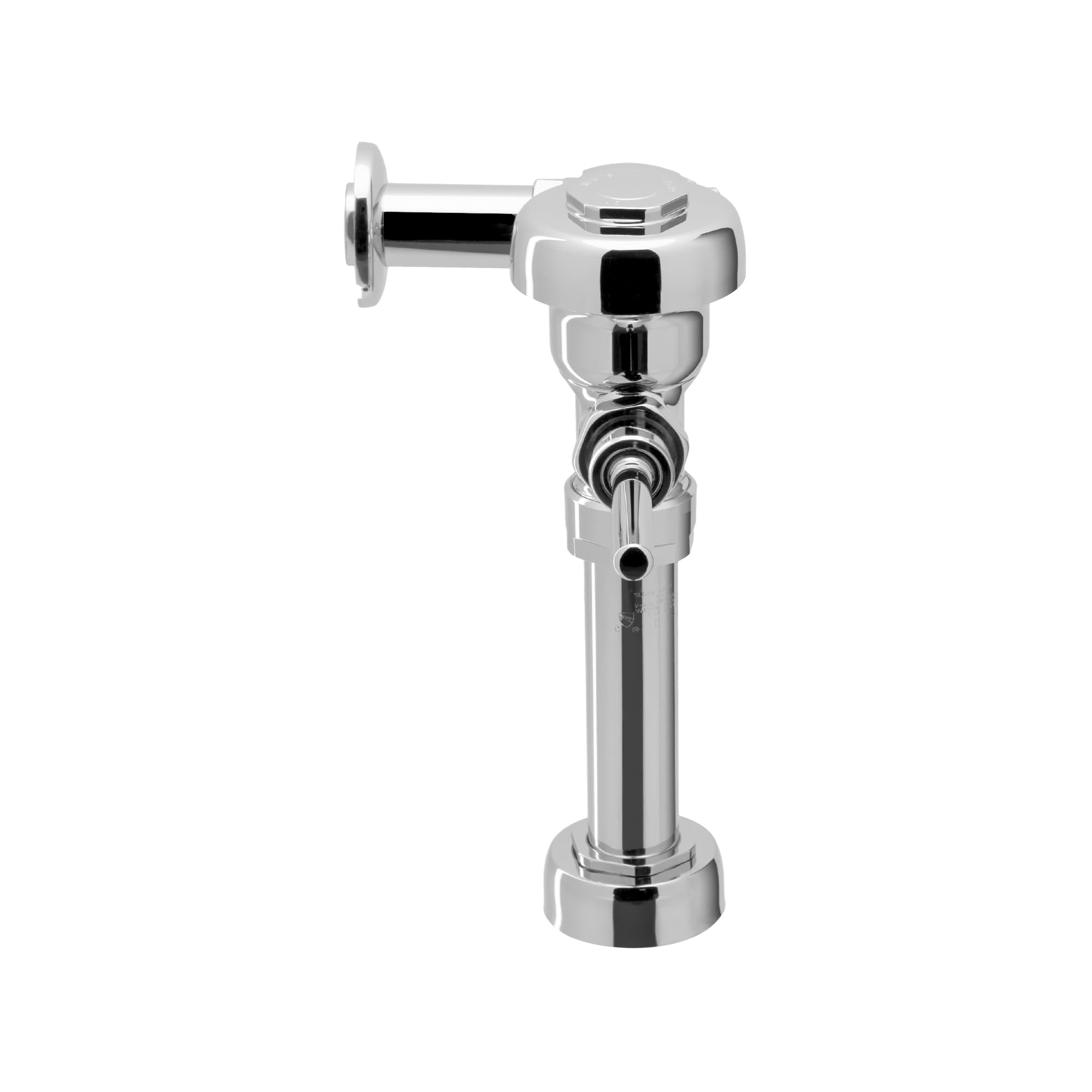 Sloan Regal 111 Exposed Manual Water Closet Flushometer, 1.28 GPF Manual Flush Valve - Single Flush, Fixture Connection Top Spud, Diaphragm Valve, Polished Chrome Finish, 3080050