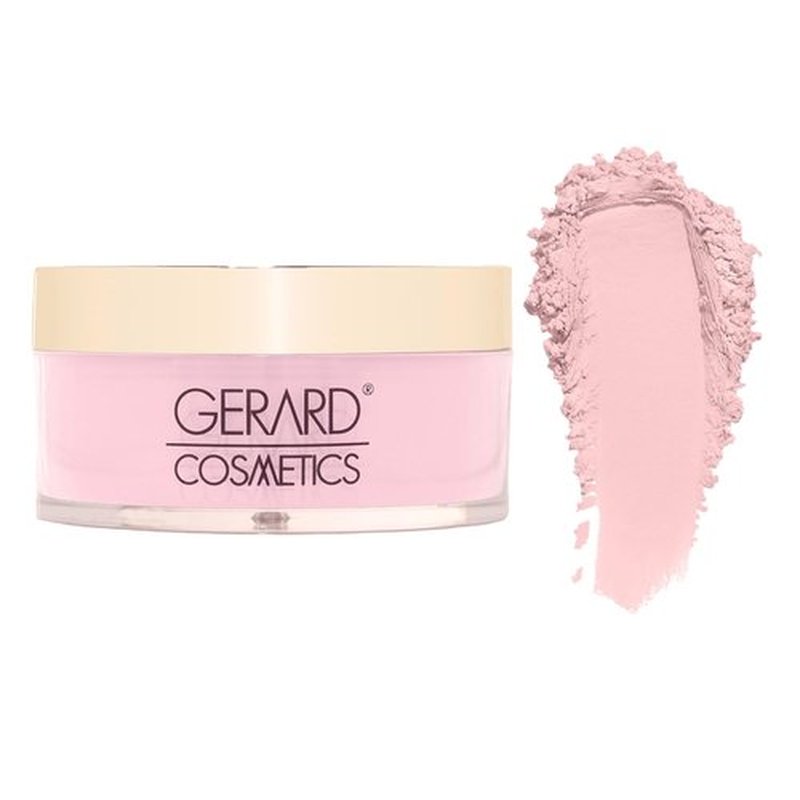 Gerard Cosmetics Slay The Bake Blurring Powder - Soft Matte Pink Setting Powder for Mature Skin | Talc-Free, Vegan (0.65 oz)