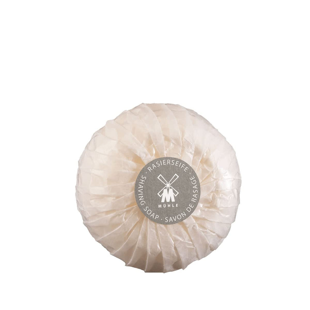 MÜHLE Wooden Bowl With Grapefruit & Mint Shaving Soap, 65 Grams – Shave Soap for Men, Rich & Light Soap Formula, Nurturing Solid Shave Soap Lather, Cooling Effect On Skin