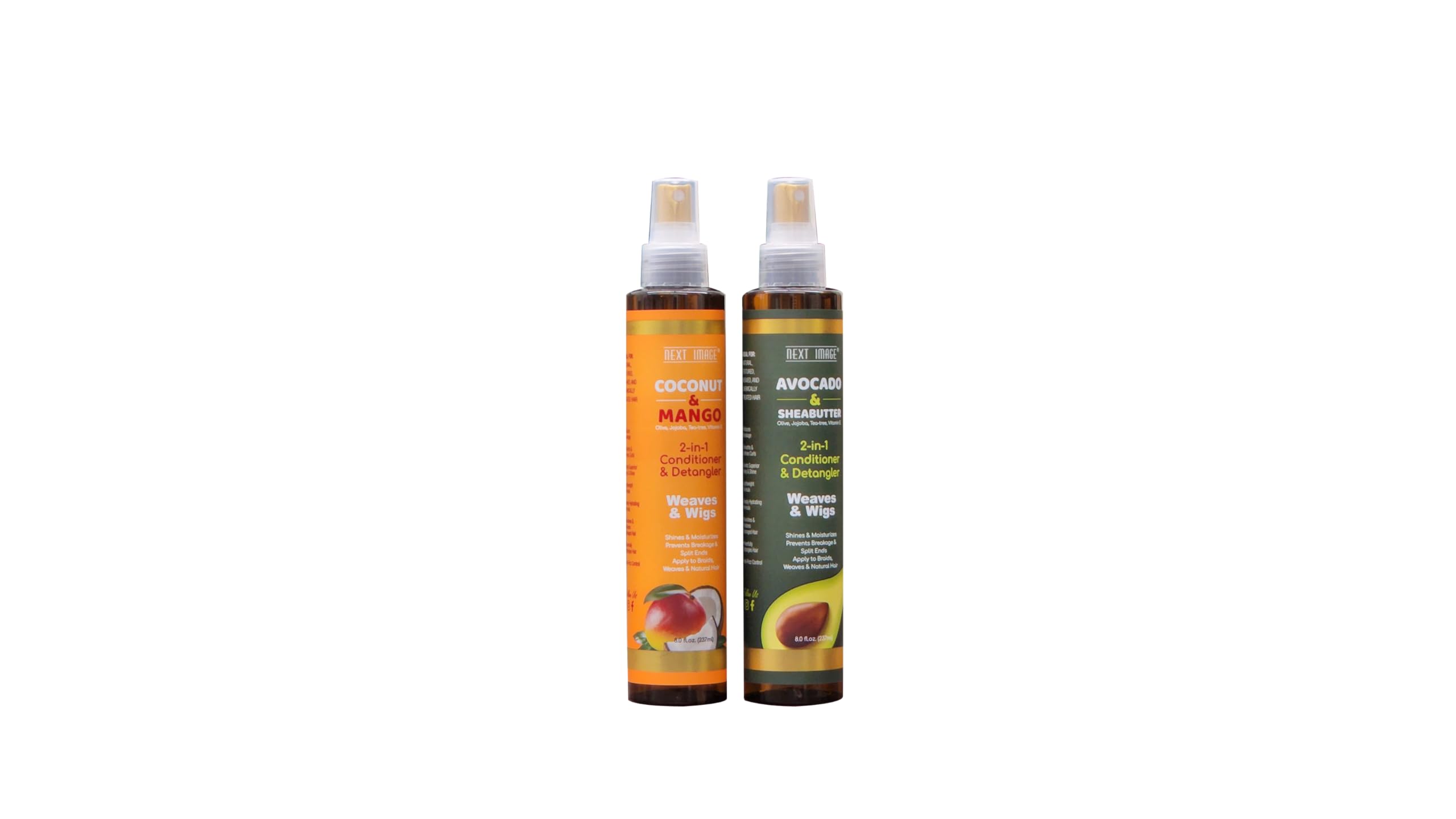 Next Image Coco-Mango 2-in-1 Conditioner & Detangler 8 oz