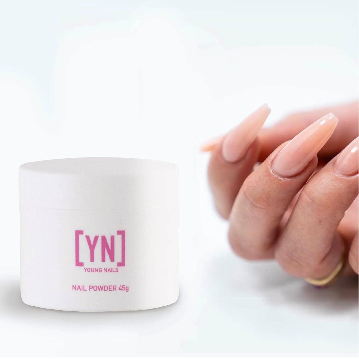 Young Nails Acrylic Powder - Flawless Consistency & Superior Adhesion - Fast Setting in 75 Seconds - Available in 45g, 85g, 660g Sizes