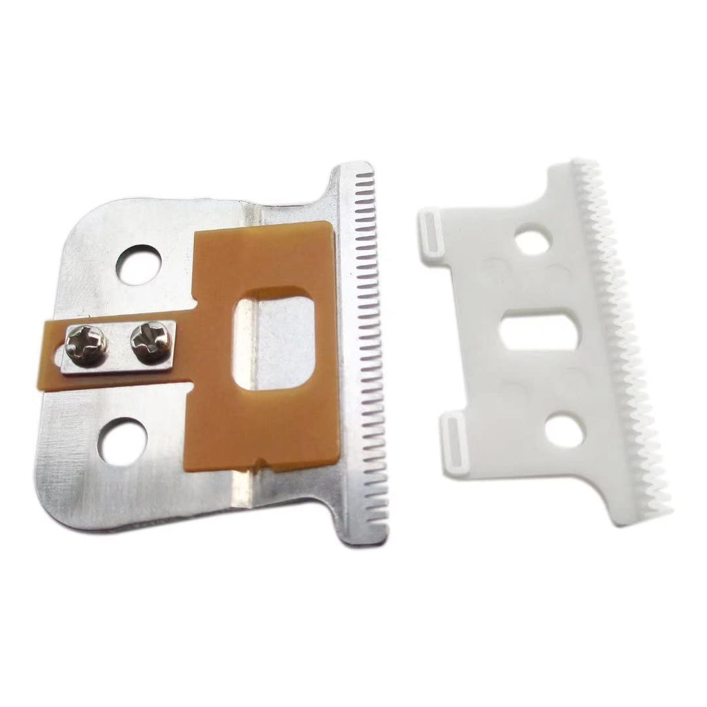 Replacement T-Blade Trimmer Replacement T Blade Hair Clipper Set Compatible with Andis T Out-liner gtx Silver