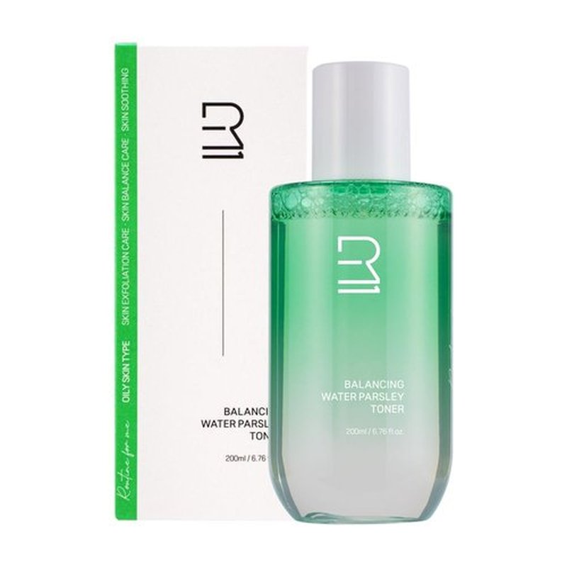 ROUME Water Parsley Facial Toner (33,975ppm) - Pore Minimizing & Sebum Control for Oily & Combination Skin, Brightening & Anti-Aging Korean Skincare for Glass Skin, 6.76 fl.oz (200ml)