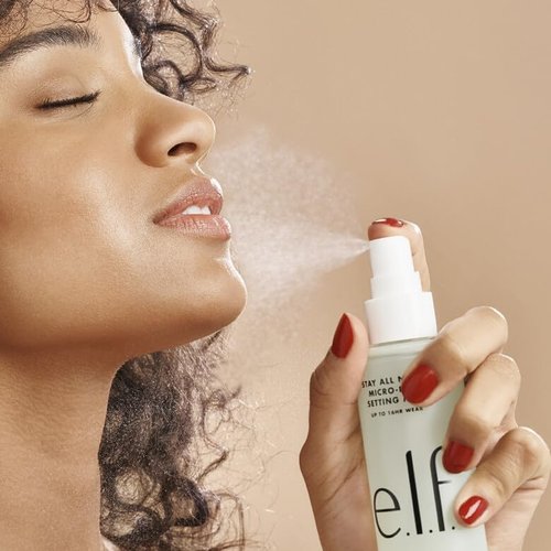 e.l.f. Stay All Night Setting Mist - Hydrating Makeup Spray for 16HR Wear | Vegan & Cruelty-Free, 2.7 Fl Oz