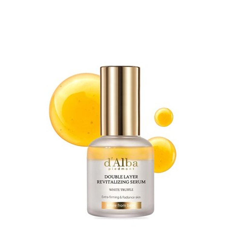 d'alba Piedmont Italian White Truffle Serum - Double Layer Hydration & Firming | 1.01 fl. oz, Hyaluronic Acid & Centella Asiatica