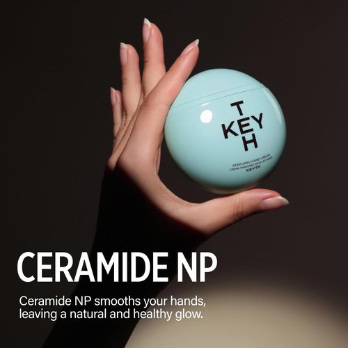 KEYTH PERFUMED HAND CREAM #HIPNOTIC FOG (70ML, 2.36 FL.OZ.) / Rich Scent, Provides Glow and Moisture, Refreshing Finish, Spicy&Woody, Lily Madonna Flower Extract, Ceramide NP