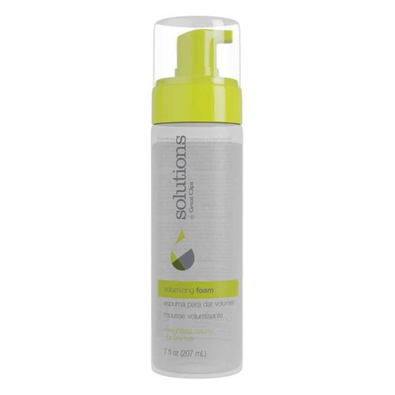 Great Clips Volumizing Foam - 7oz | Adds Volume, Softness & Medium Control | Enhances Natural Shine for Fine to Medium Hair