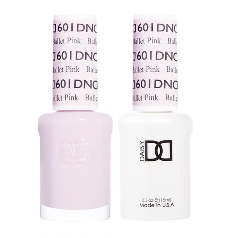 DND Gel Polish Set - Pink Collection | UV/LED Gel & Air Dry Nail Lacquer Duo, 0.5 Fl Oz Each