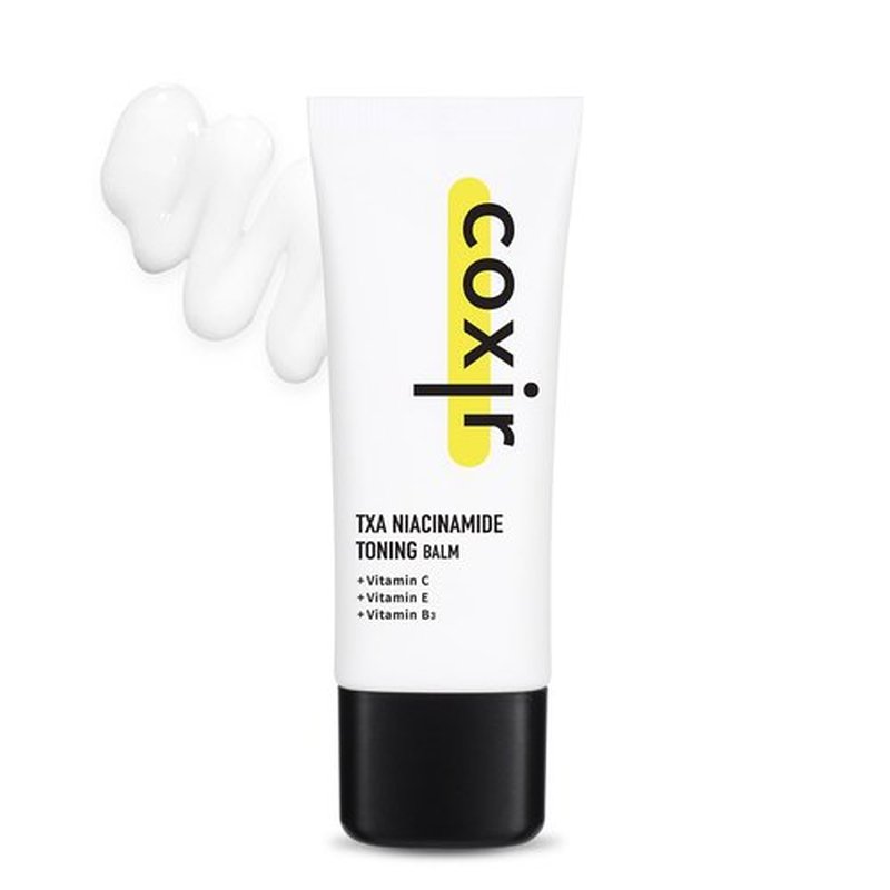 coxir TXA Niacinamide Toning Balm –4% Niacinamide+3% Tranexamic Acid | Clinically Tested, No Irritation |Uneven Tone Care | Mild Deep Hydration Cream with Squalane | Korean Skincare 40ml1.35 fl.oz]