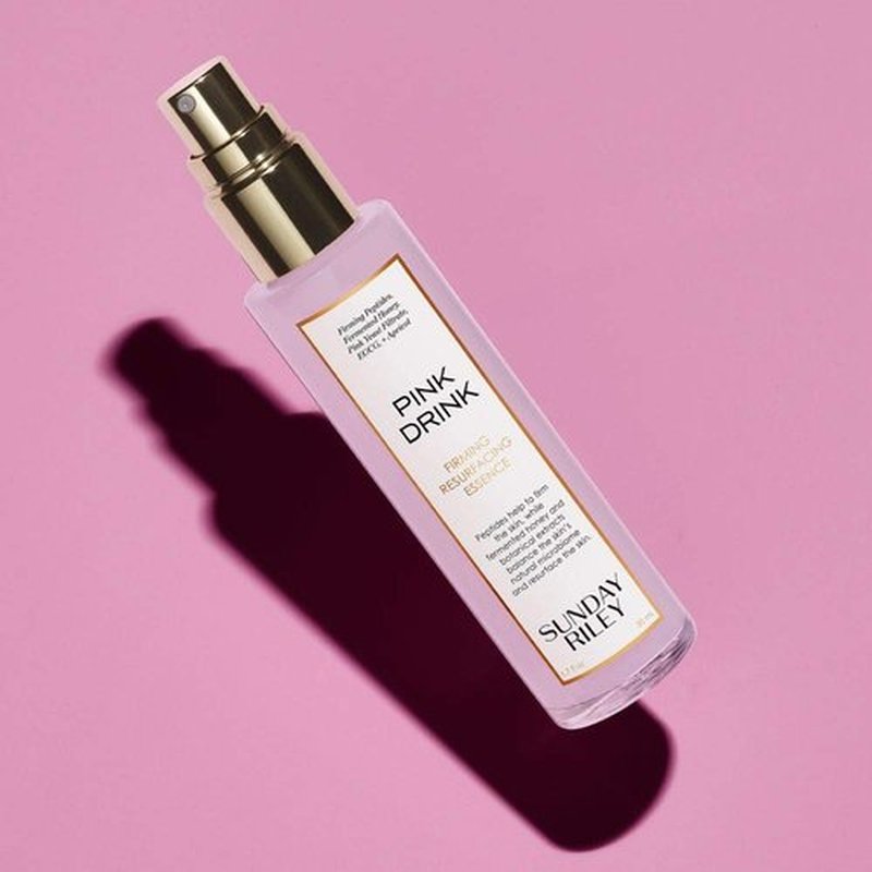 Sunday Riley Pink Drink - Skin Firming Resurfacing Essence Face Mist for Radiant Skin