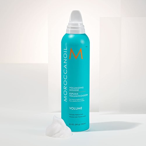 Moroccanoil Volumizing Mousse - Lightweight Formula for Full-Bodied Hair | 8.5 Fl. Oz