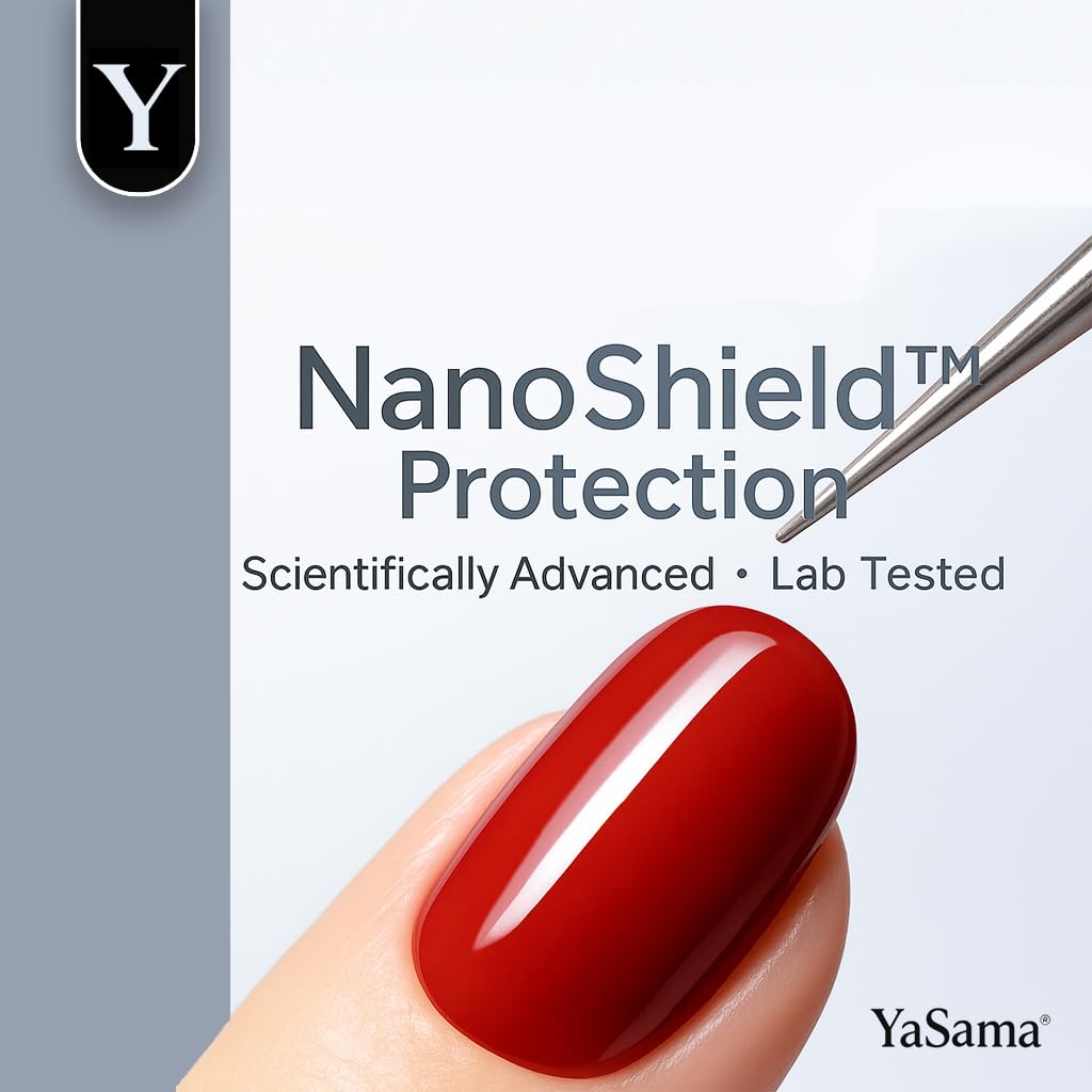YaSama Extra Glossy Clear No-Wipe Gel Top Coat 15ml – HEMA-Free Soak-Off UV/LED Gel, Non-Yellowing High-Gloss Finish, Self-Leveling, Scratch-Resistant & Chip-Resistant, Long-Lasting 28+ Salon Quality
