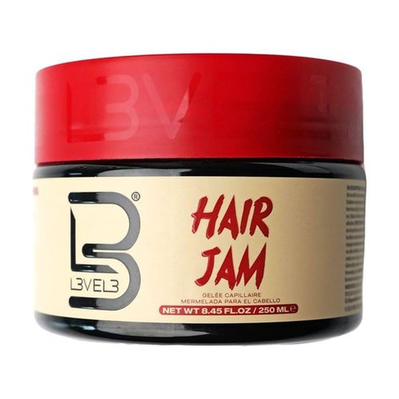 L3 Level 3 Hair Braiding Jam - Lock In Moisture While You Style - Frizz Control Braid Gel for all Hair Types