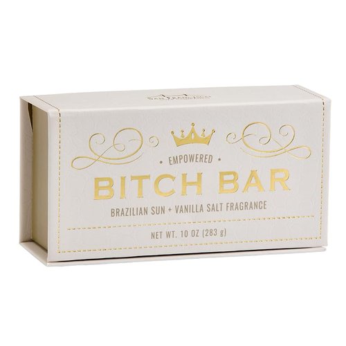 San Francisco Soap Company Btch Bars | for Her | No Harmful Chemicals - Good for all Skin Types - Made in the USA | 10Oz | Brazilian Sun & Vanilla Salt