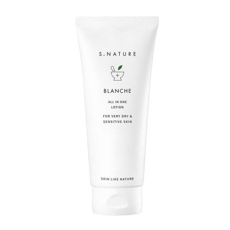 S.NATURE BLANCHE LOTION 200ml | Moisturizer, All in One, Soothing, Panthenol, Allantoin, Centella Asiatica Extract | 6.76Fl Oz