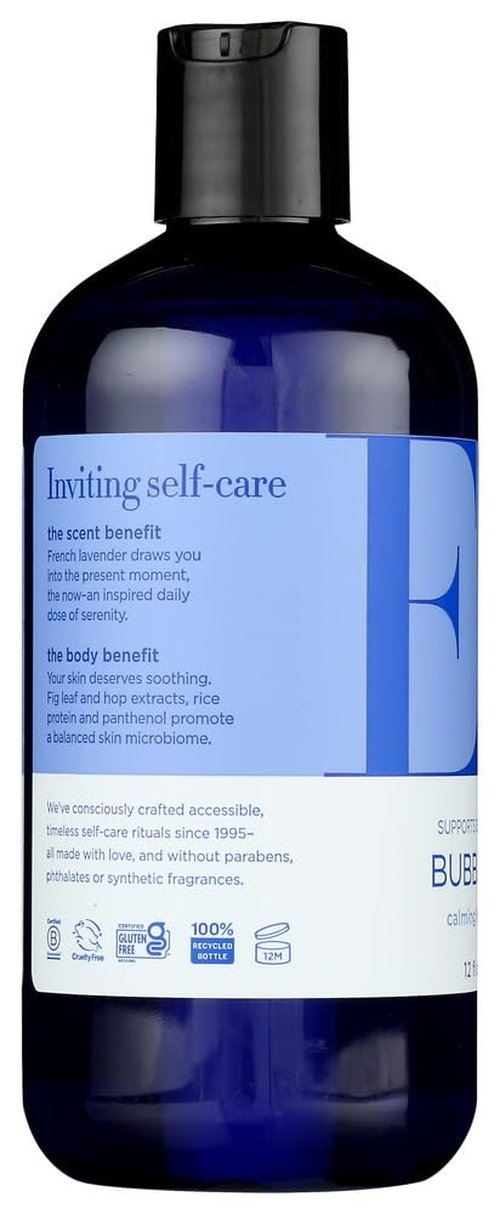 EO Bubble Bath - Organic French Lavender Relaxation Formula | 12 Fl Oz
