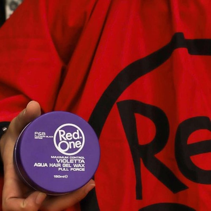 RedOne Aqua Hair Wax Maximum Hold Full Force Hair Gel, 150ml (6 pack) VIOLET