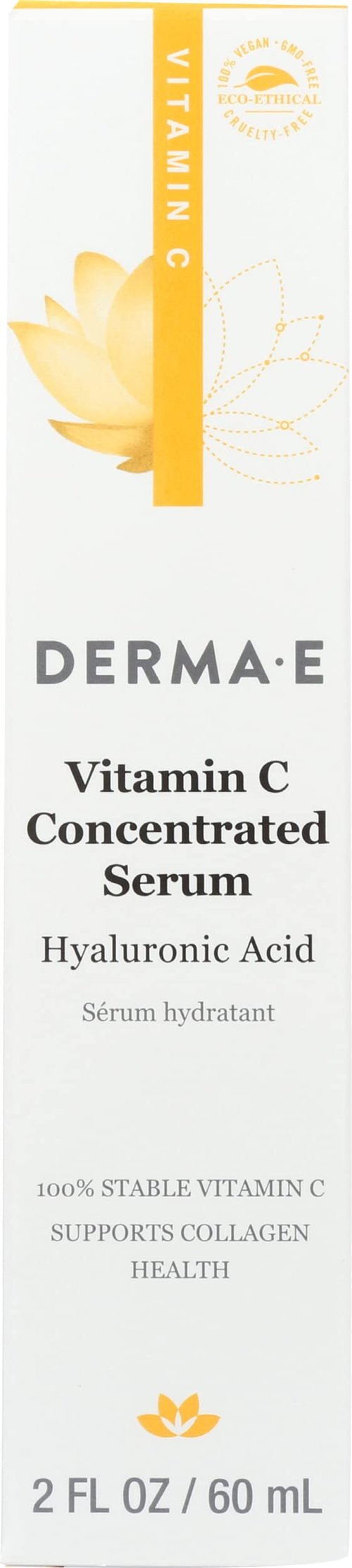 DERMA-E Vitamin C Concentrated Serum, Dermatologist Tested, 2 Fluid Ounce (Pack Of 1)