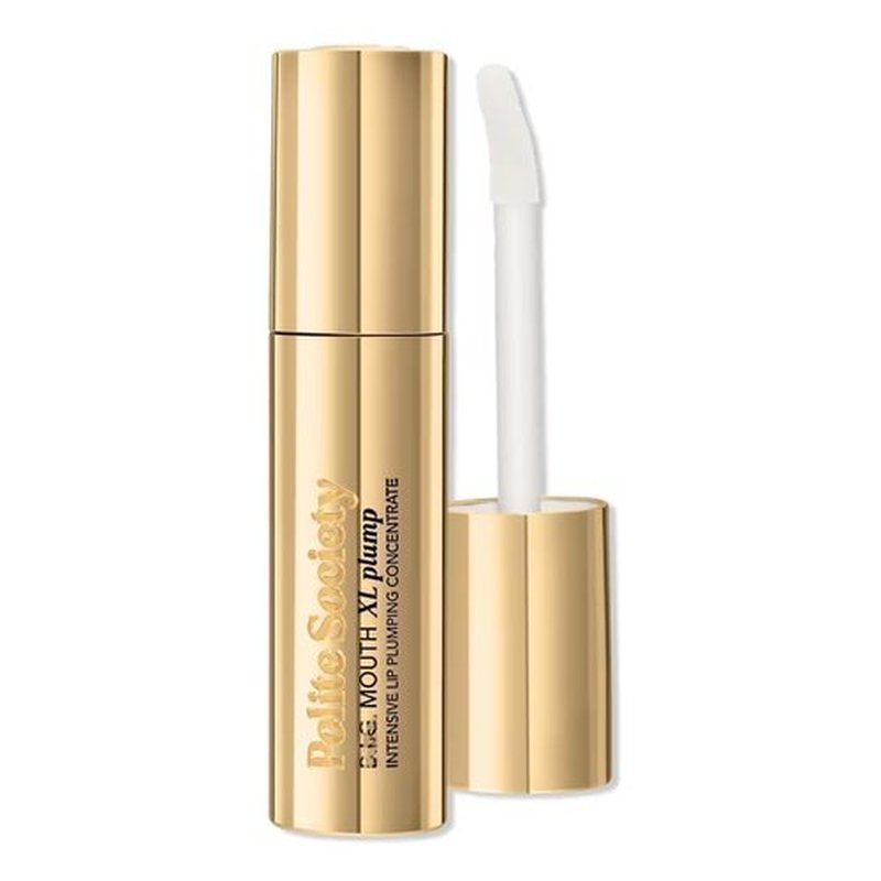 Polite Society Lip Plumping Concentrate - XL Plump & High-Shine Gloss | 0.16 oz