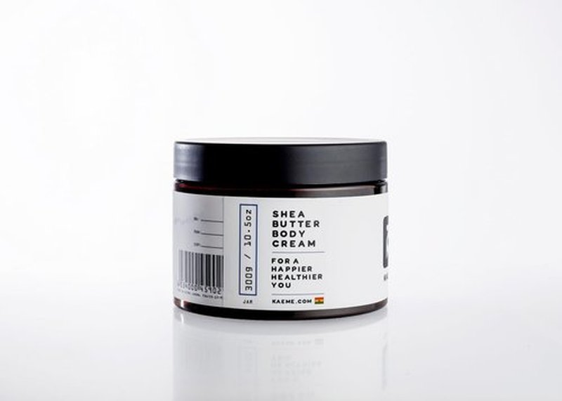 Kaeme.com Adinkra Whipped African Shea Body Butter,Made with Raw Organic Unrefined Shea Butter,Deep Moisturizer With Coconut Oil for Skin Protection,Natural Skincare for Women & Men (10.5oz /300g Jar)