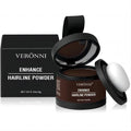 Hairline Powder Root Touch Up Hair Color, Instant Hairline Powder for Thinning Areas and Gray Hair Coverage, Natural and Non-greasy Root Cover up for Women and Men (Dark Brown, 06)