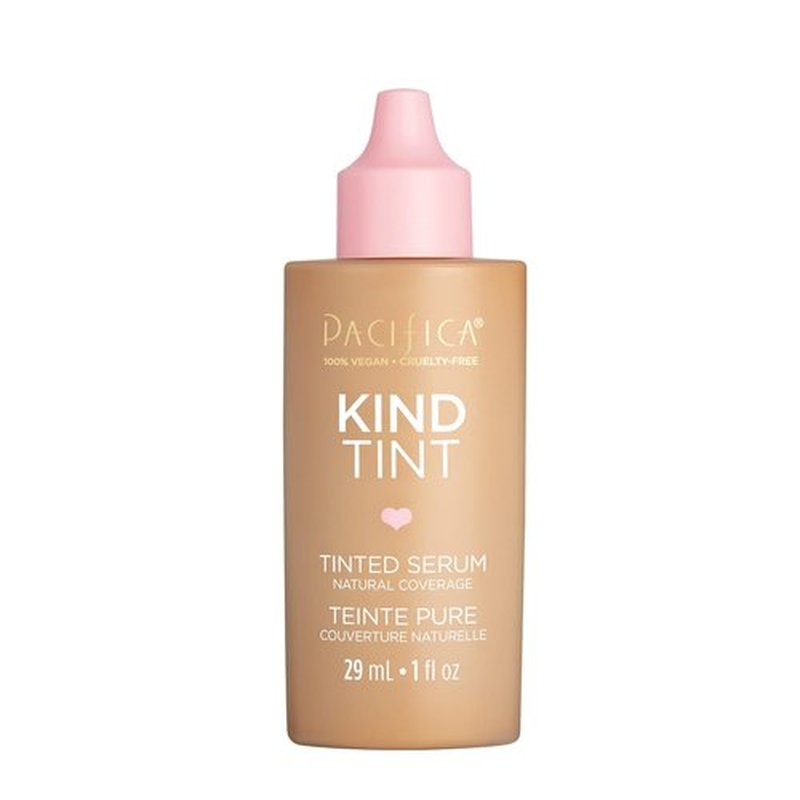 Pacifica Tinted Moisturizer - Lightweight Hydrating Foundation with Vegan Collagen & Hyaluronic Acid | Shade 15, 1 fl oz