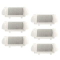 6 Pack Replacement Coarse Roller Head for Electric Foot File, Refill Rollers for Callus Remover Feet Pedicure Kit/Tools (6pcs Tough Coarse)