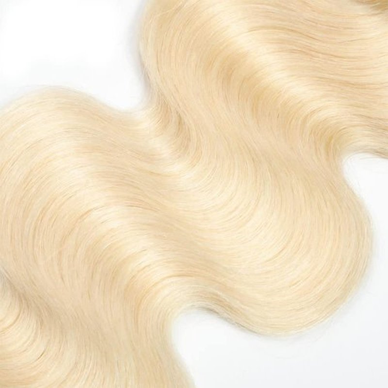 613 Body Wave Bundles Honey Blonde Human Hair Bundles Grade 8A Brazilian Remy Hair Weaves Extensions 10 12 14 Inch For Women
