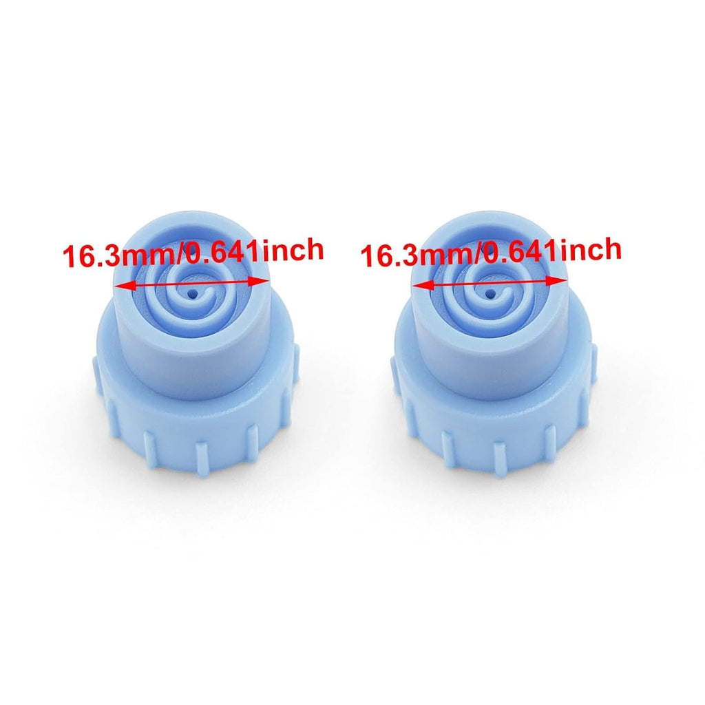Elitzia 24 Pcs Vortex Hydro Dermabrasion Silicone Tips Medium Exfoliating Heads for Dermabrasion Machine Pore Cleansing & Extraction ETHFT1