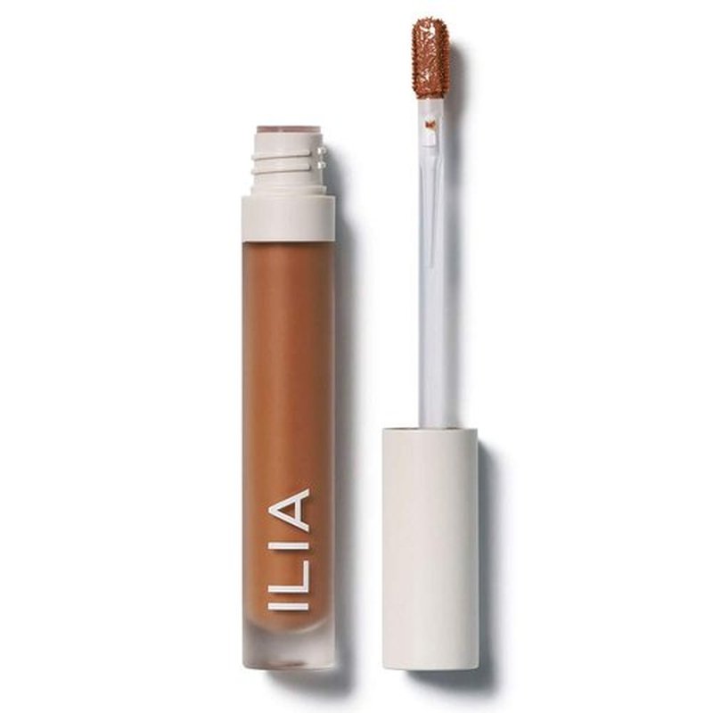 ILIA - True Skin Serum Concealer | Non-Comedogenic & Vegan Formula for Dark Circles (Cassia SC8, 0.16 oz | 5 ml)