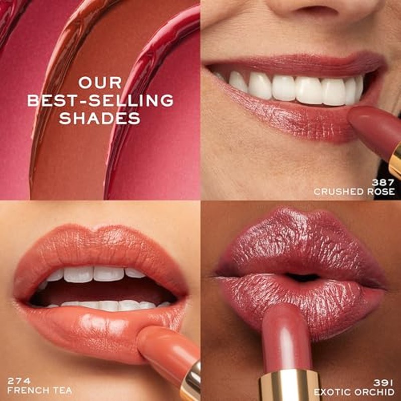 Lancôme L'Absolu Rouge Hydrating Cream Lipstick - Smudge-Resistant & Luminous Finish - Up To 18HR Comfort - 391 Exotic Orchid